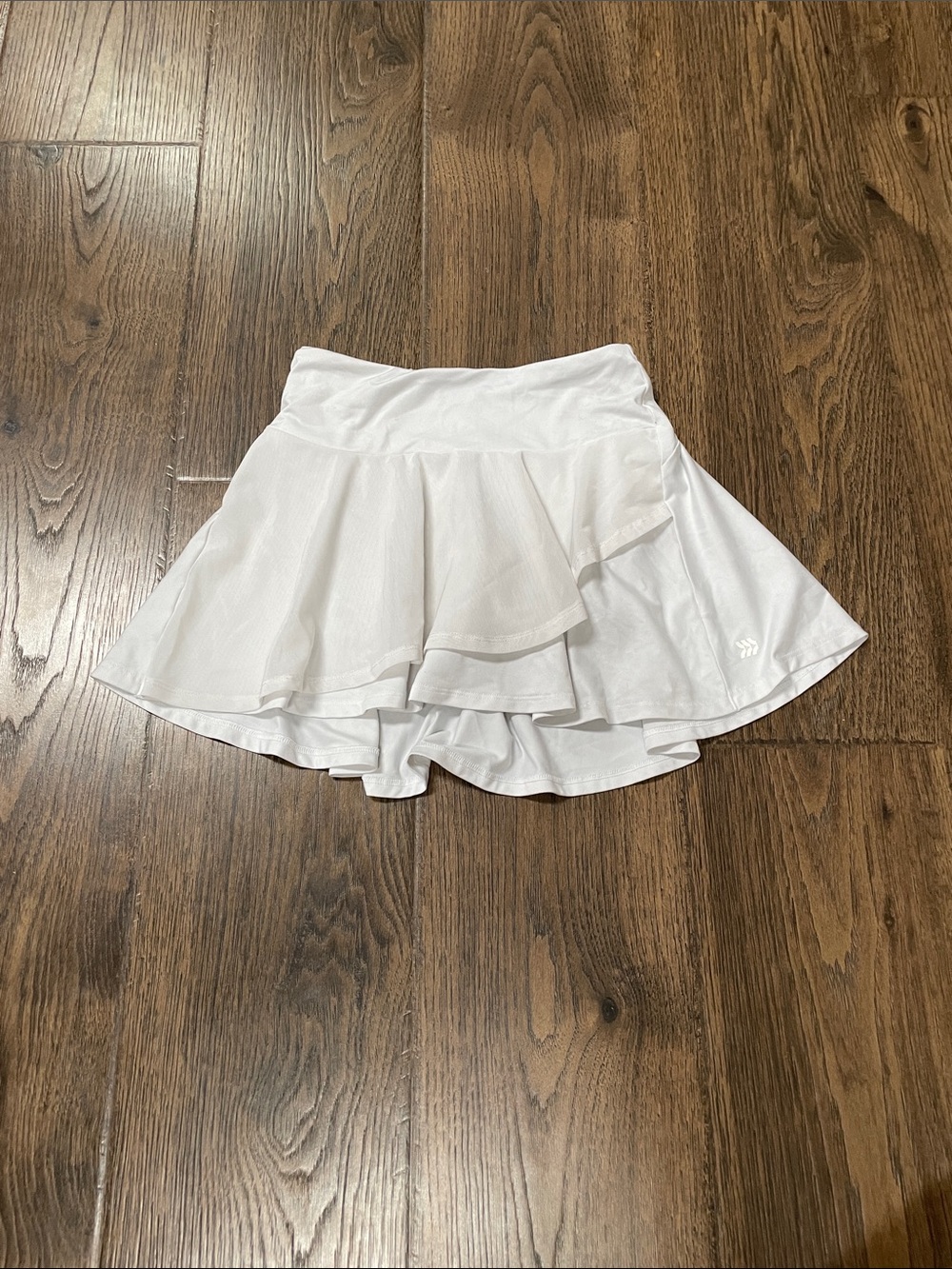 White Layered Active Skirt — All in Motion